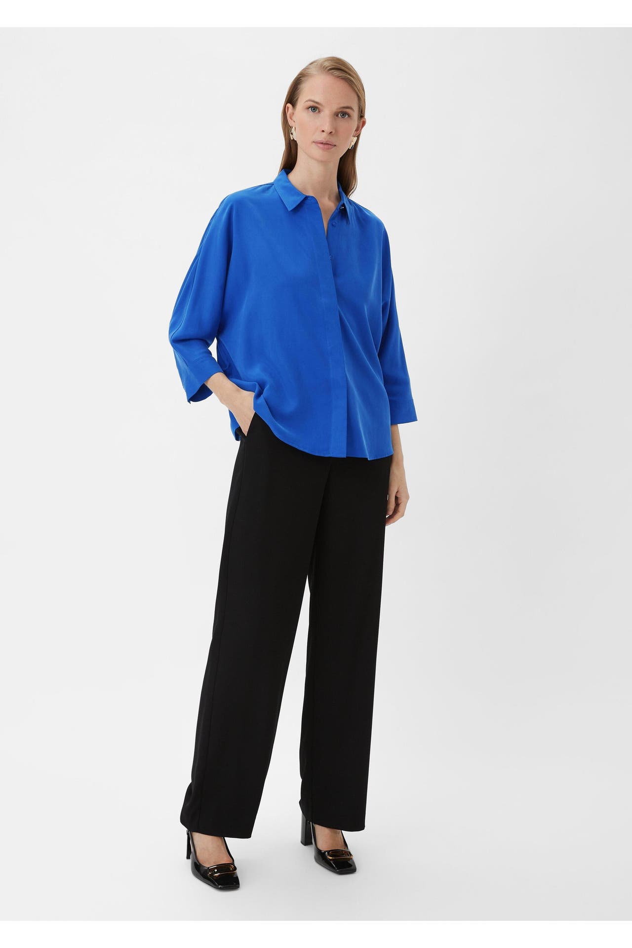 COMMA, Casual-Bluse 5603_royalblau, Bild 1