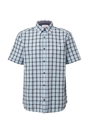 S.OLIVER Kurzarmhemd 53N1_himmelblau Regular Fit