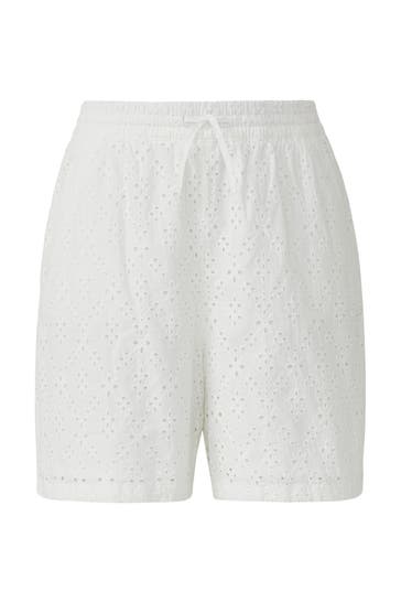 S.OLIVER Short 0100_weiß Wide/ Loose Fit