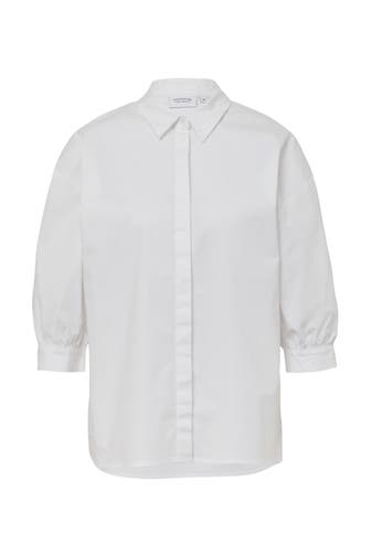 COMMA, Casual-Bluse 0100_weiß