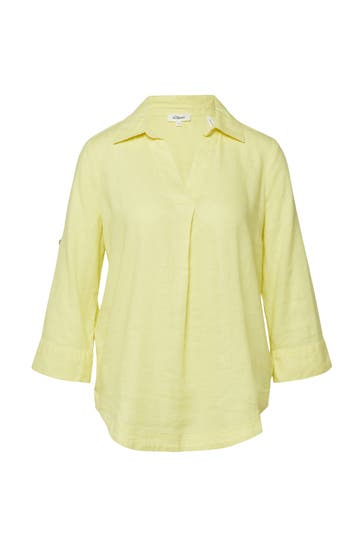 S.OLIVER Casual-Bluse 7111_hellgelb