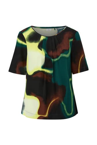 S.OLIVER Blusenshirt 99A3_schwarz