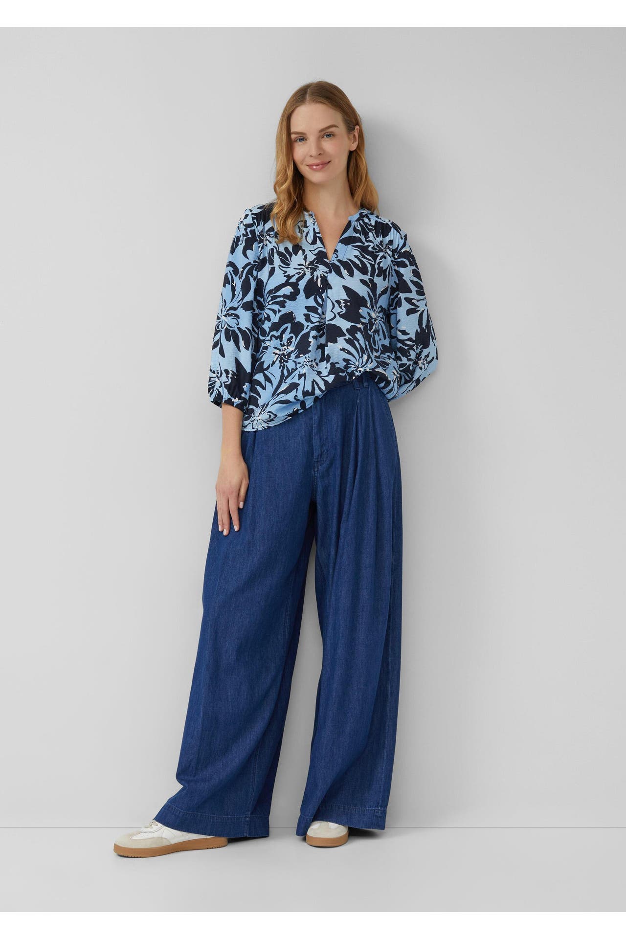 S.OLIVER Casual-Bluse 51A1_arktisblau, Bild 1