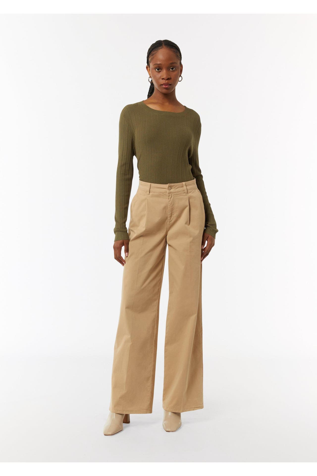 COMMA, Pullover 7727_guacamole, Bild 1