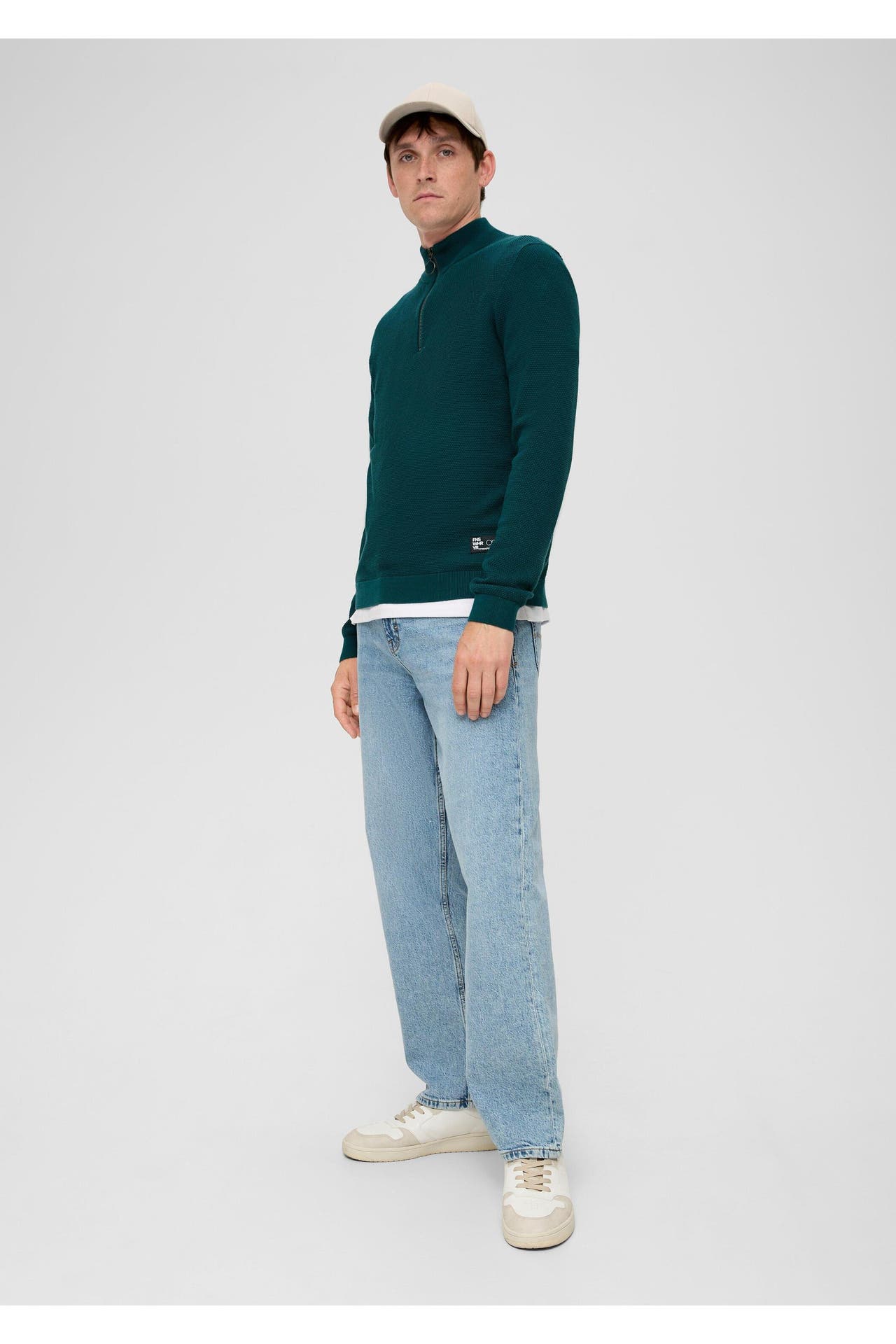 QS BY S.OLIVER Pullover 6767_petrol, Bild 1