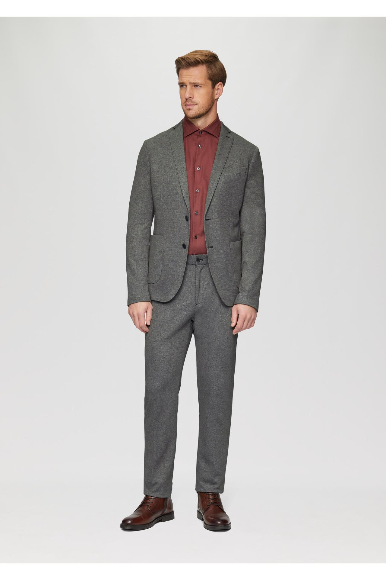 S.OLIVER Casual-Sakko S.OJOGG 98A1_dunkelgrau Slim Fit, Bild 1