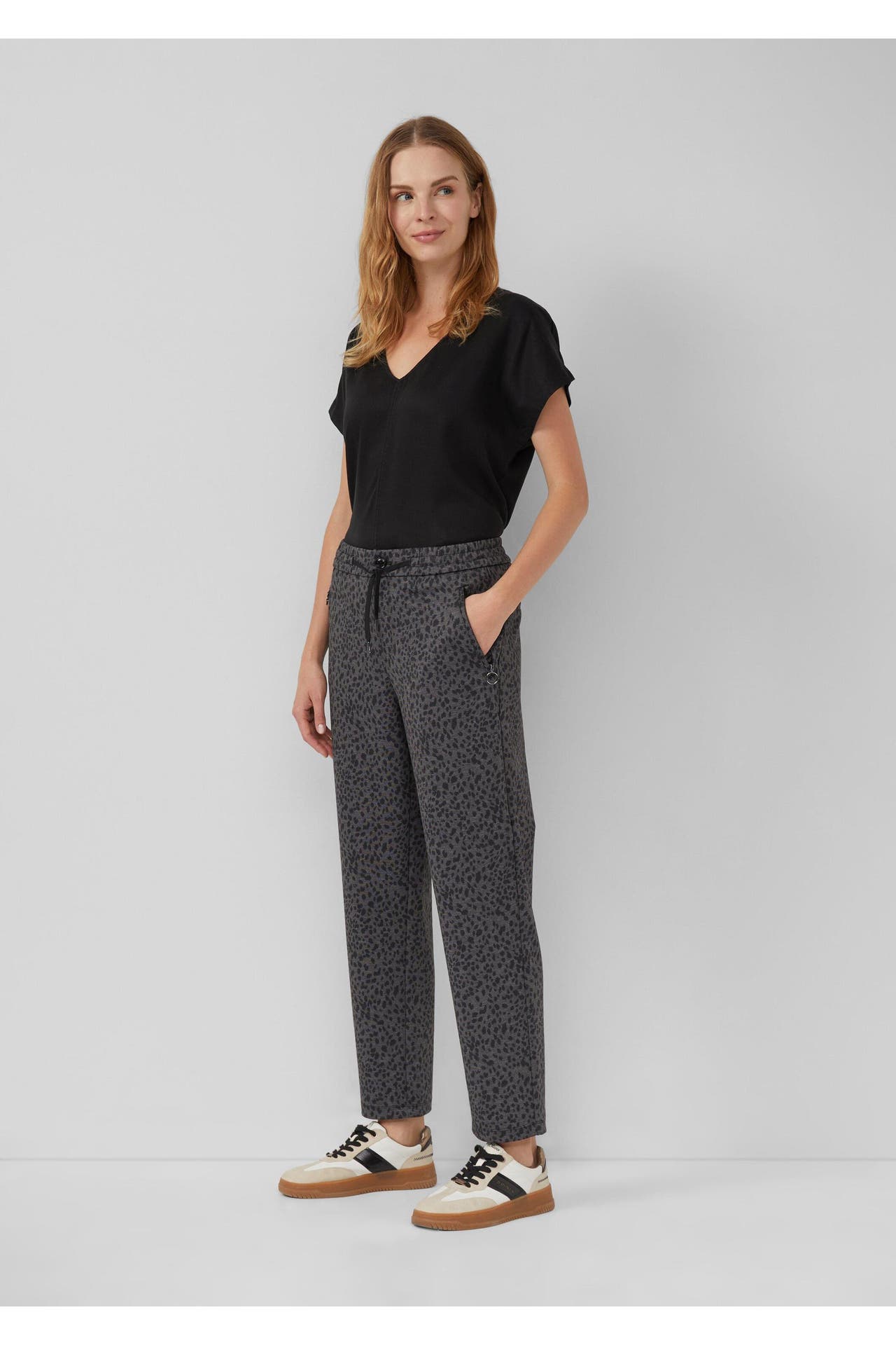 S.OLIVER Stoffhose 99A9_schwarz Tapered, Bild 1
