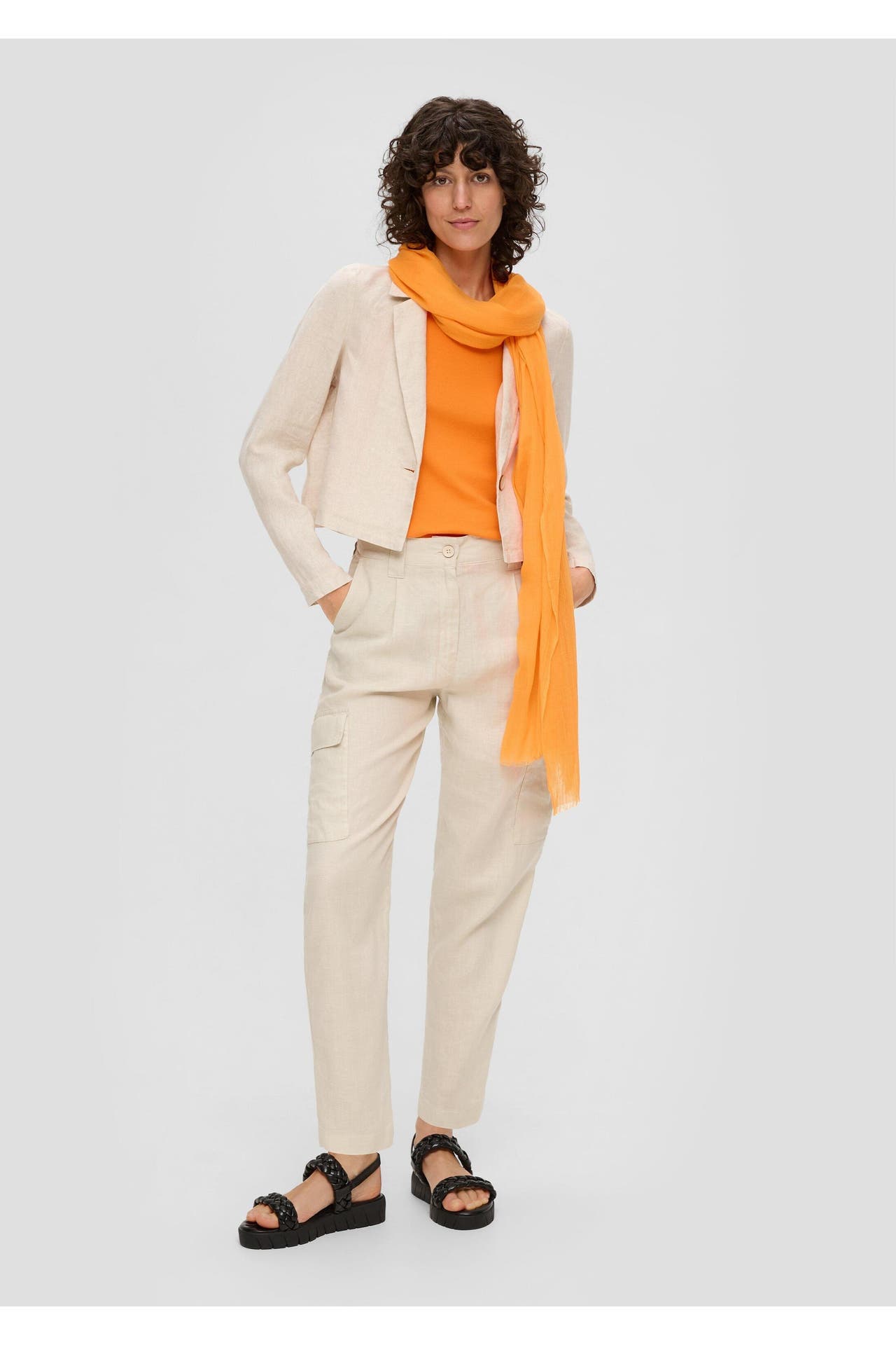 S.OLIVER Schal 2310_orange, Bild 1