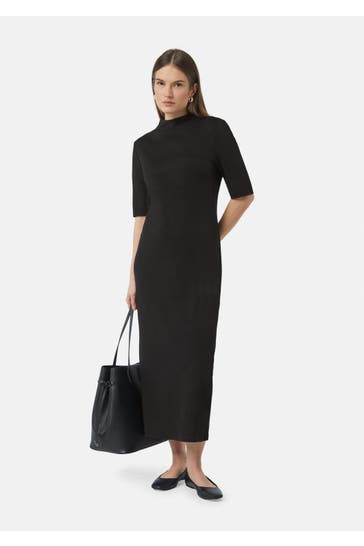 COMMA, Maxikleid 9999_schwarz