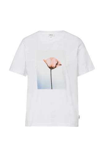 S.OLIVER T-Shirt 01D2_weiß