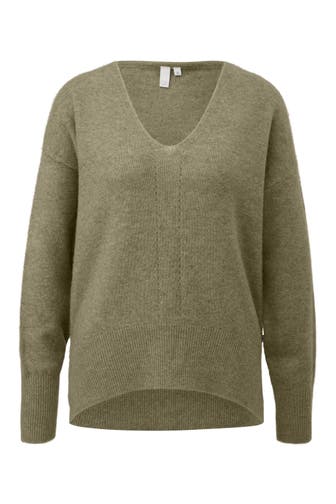 QS BY S.OLIVER Pullover 75W0_olivgrün