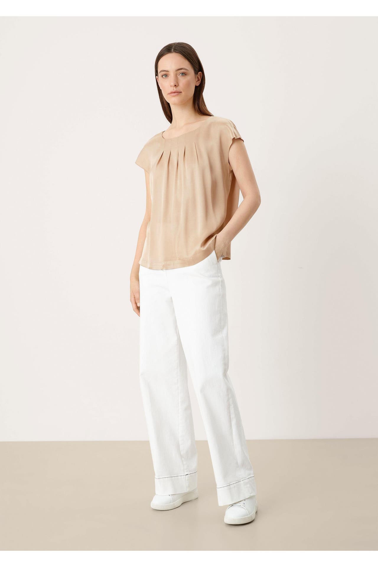 S.OLIVER Blusenshirt 8403_sandstein, Bild 1