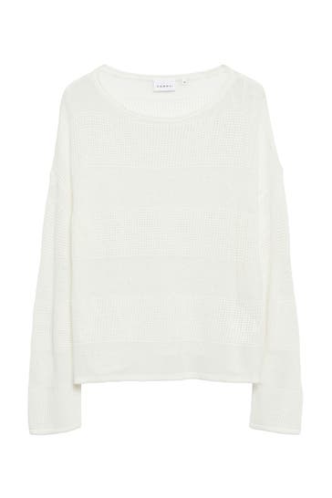 COMMA, Pullover 0120_weiß
