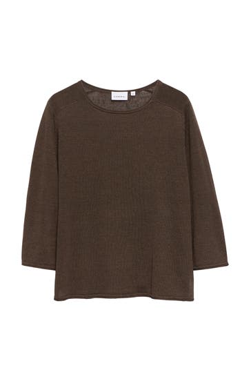 COMMA, Pullover 8943_dunkelbraun