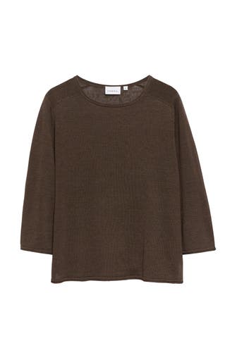 COMMA, Pullover 8943_dunkelbraun