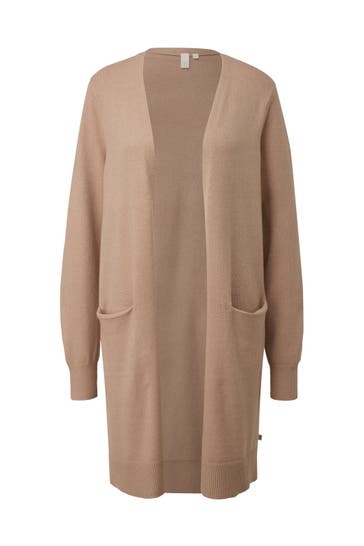 QS BY S.OLIVER Strickjacke 82W0_sandfarben