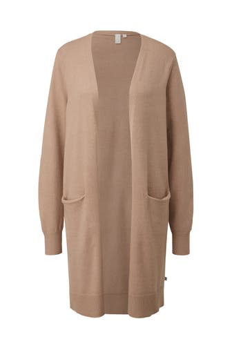 QS BY S.OLIVER Strickjacke 82W0_sandfarben