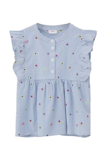 S.OLIVER Bluse 55A9_hellblau