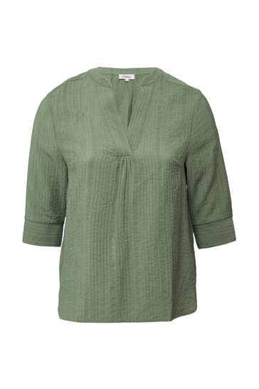 S.OLIVER Casual-Bluse 7369_salbeigrün
