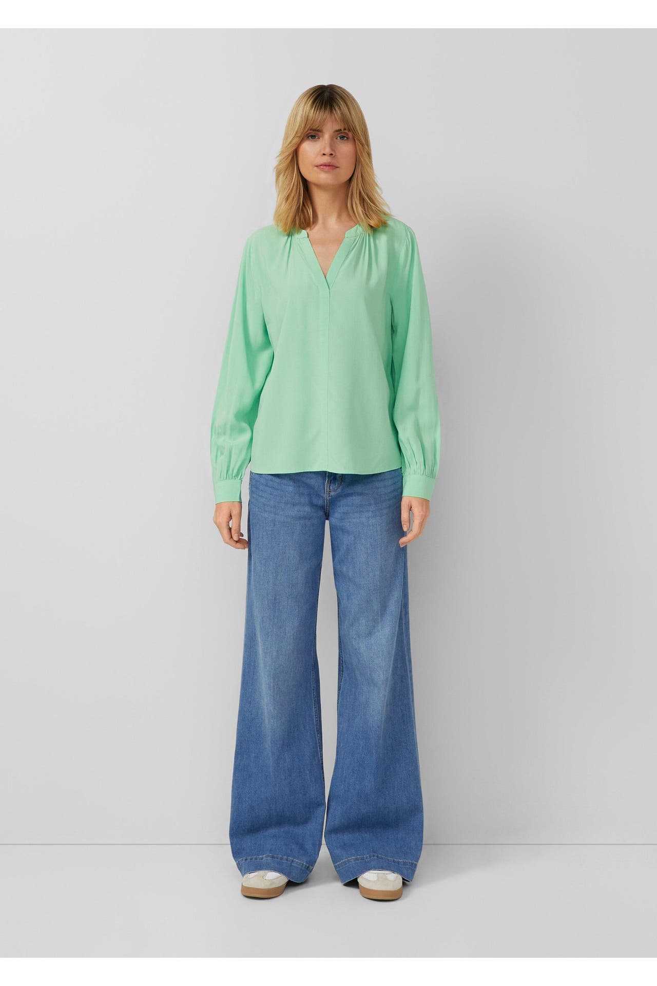 S.OLIVER Casual-Bluse 7269_grün, Bild 1
