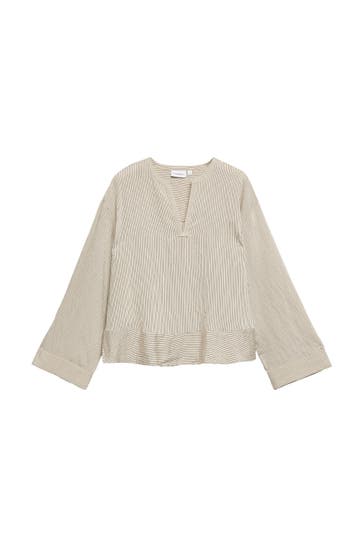 COMMA, Casual-Bluse 93G8_beige