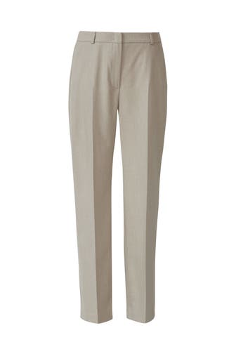 COMMA, Stoffhose 84W5_sandstein Tapered