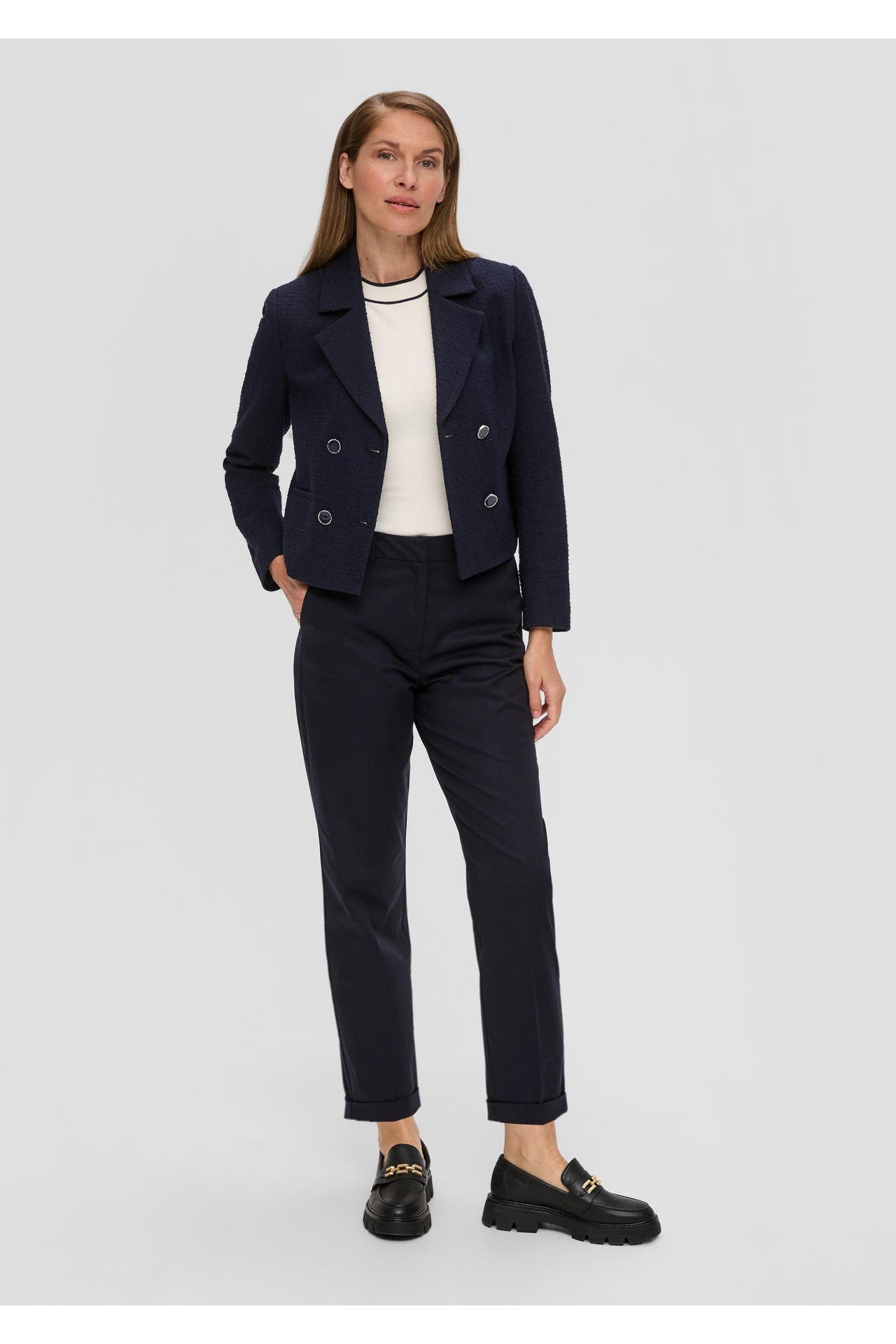 S.OLIVER Stoffhose 5959_navy Tapered, Bild 1