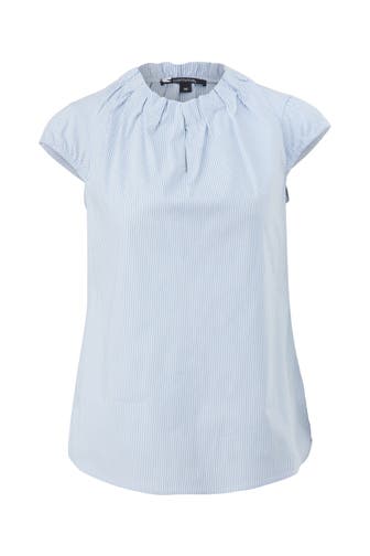 COMMA, Blusenshirt 53G6_himmelblau