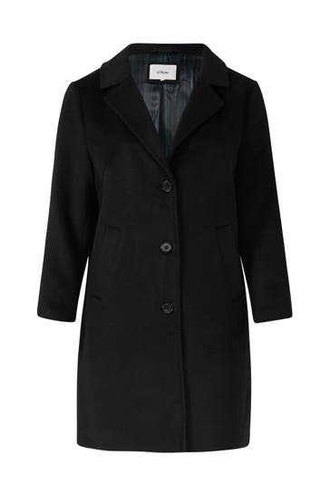 S.OLIVER Mantel 9999_schwarz