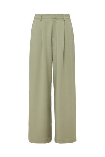 QS BY S.OLIVER Stoffhose 7297_helles olivgrün Tapered
