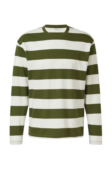 S.OLIVER Longsleeve 79G6_helles olivgrün