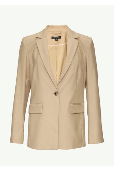 COMMA, Blazer 82W1_sandfarben