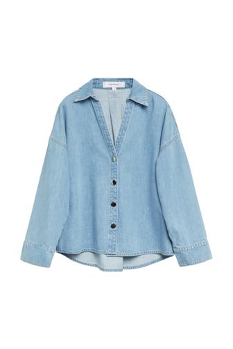 COMMA, Casual-Bluse 54Z7_blau