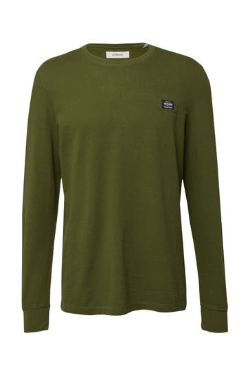 S.OLIVER Longsleeve 7983_olivgrün