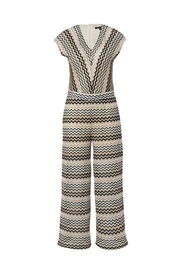 COMMA, Jumpsuit 05S9_beige Tapered