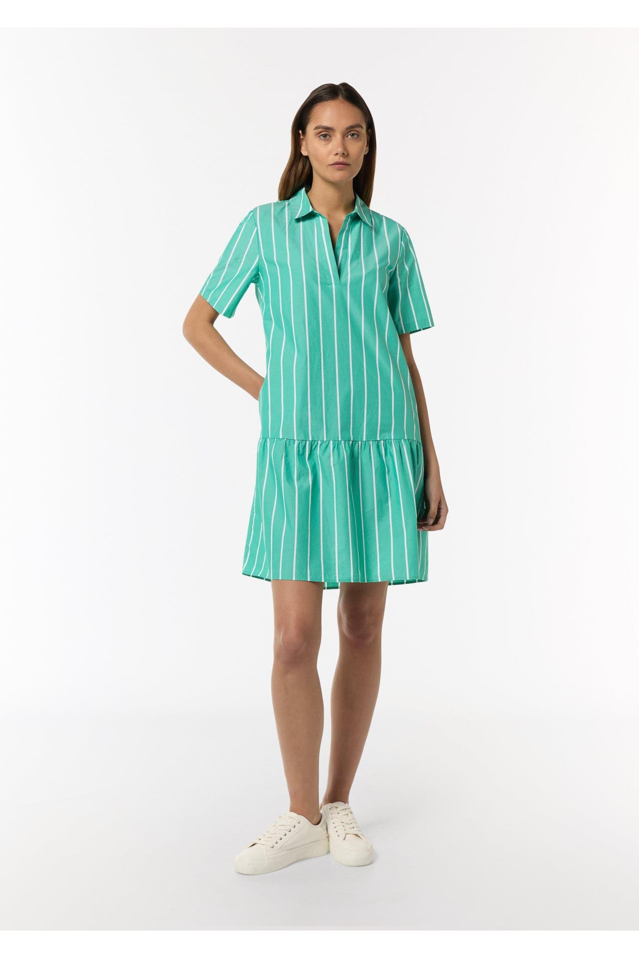 COMMA, Kleid 73G1_grün, Bild 1