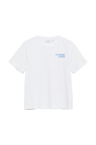 COMMA, T-Shirt 01E6_weiß