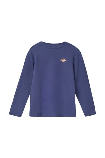S.OLIVER Langarmshirt 5742_blau