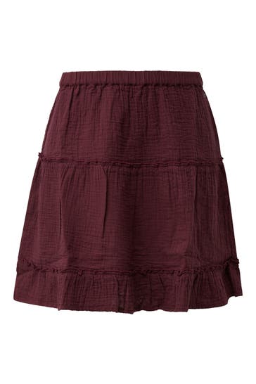 QS BY S.OLIVER Minirock 4923_bordeaux