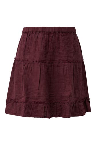 QS BY S.OLIVER Minirock 4923_bordeaux