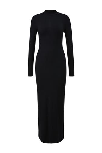 QS BY S.OLIVER Maxikleid 9999_schwarz