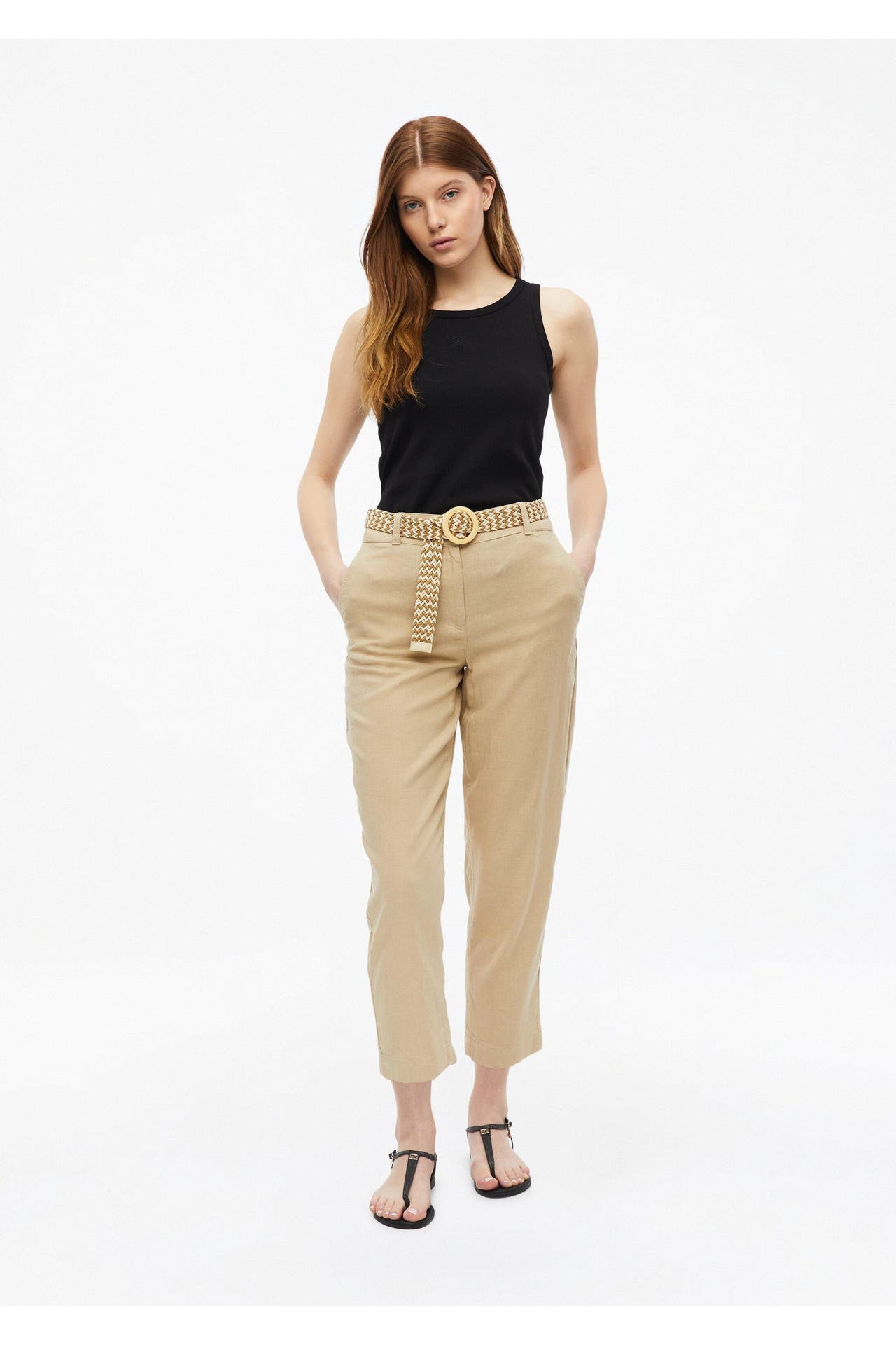 S.OLIVER Chino 8170_beige Tapered, Bild 1