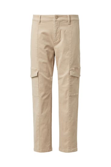 COMMA, Stoffhose 8406_sandstein Tapered