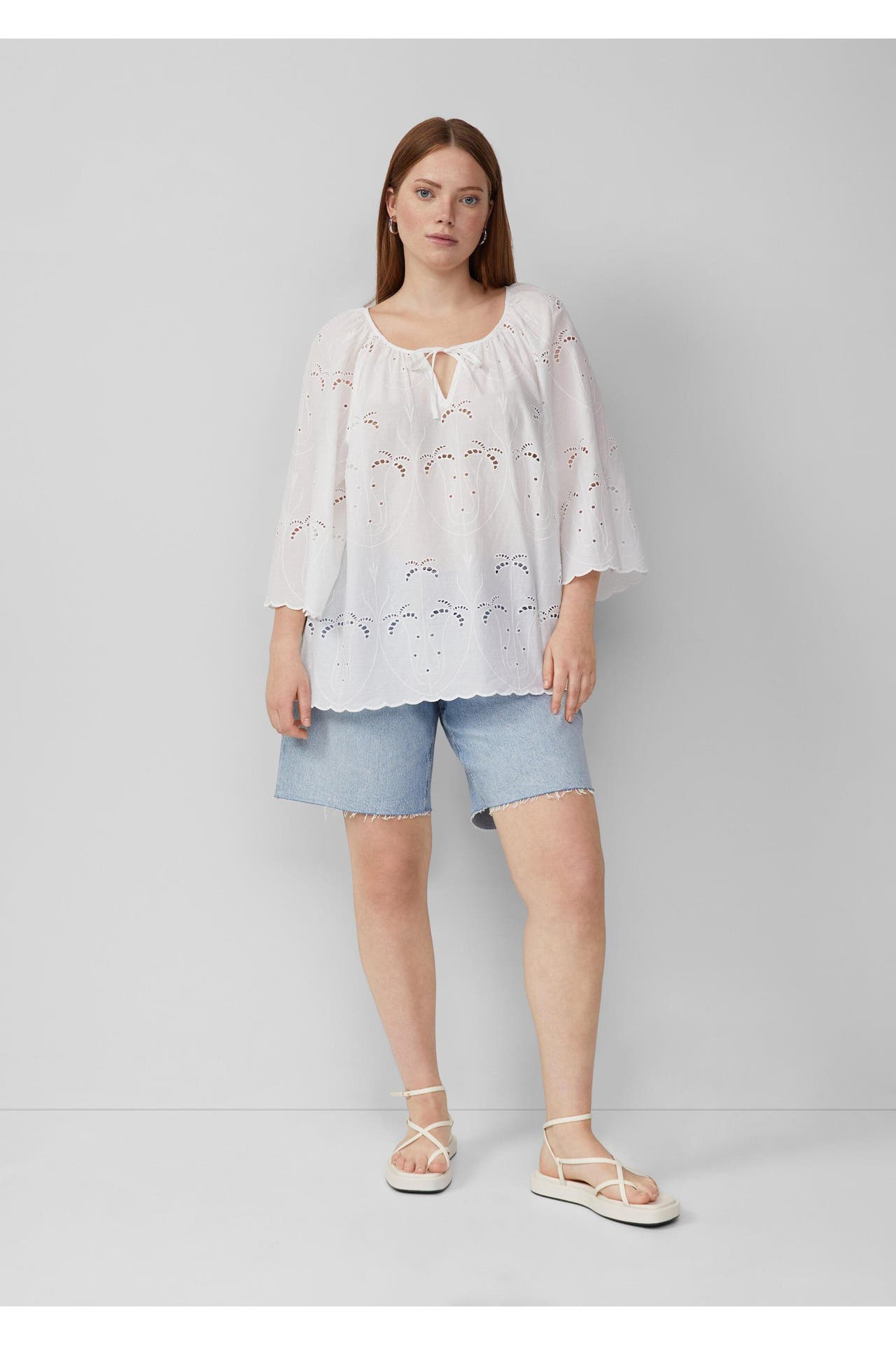 QS BY S.OLIVER Casual-Bluse 0200_weiß, Bild 1