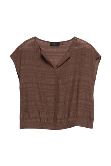 S.OLIVER Blusenshirt 8840_mokka