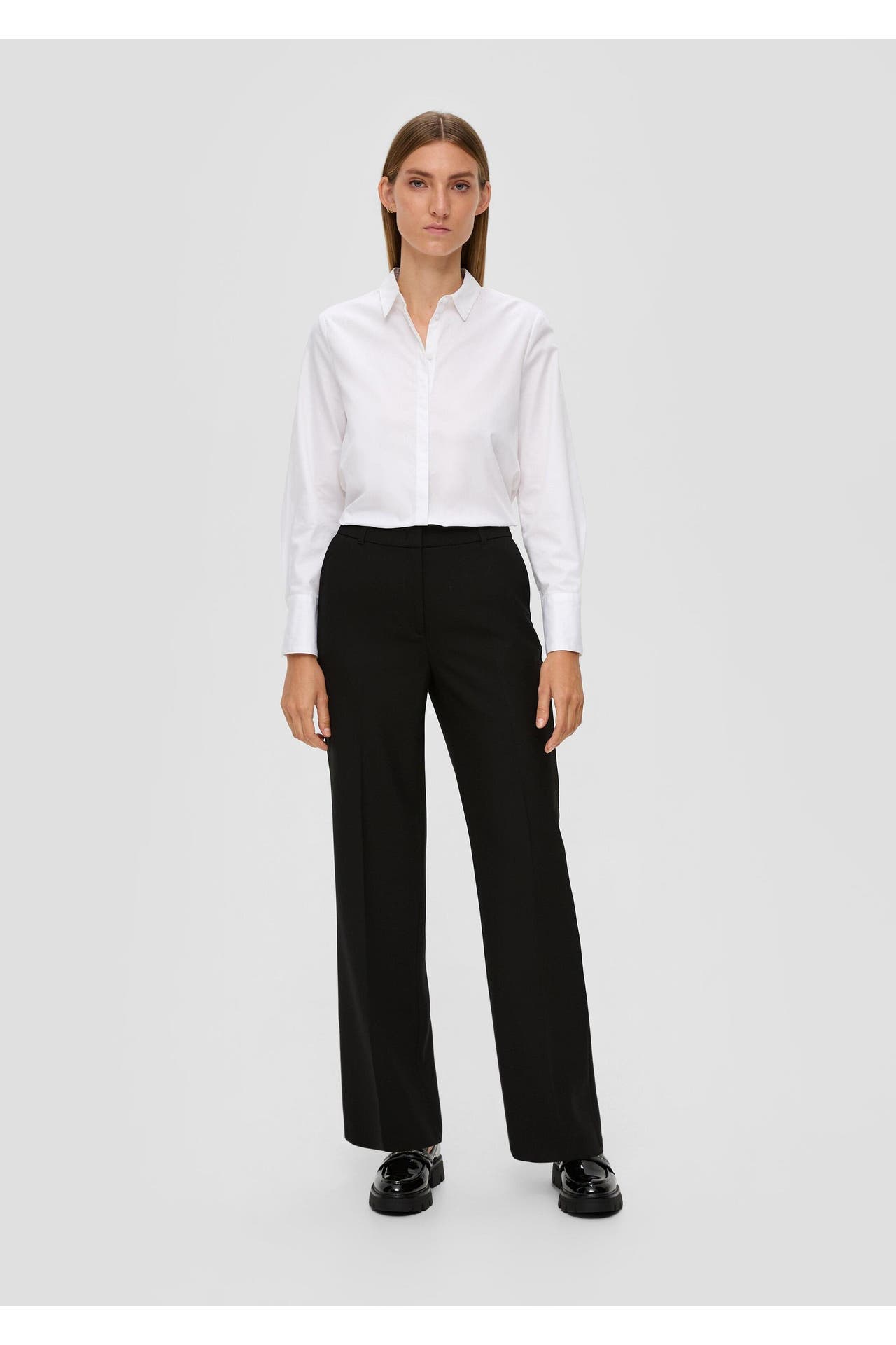 S.OLIVER Stoffhose 9999_schwarz Tapered, Bild 1