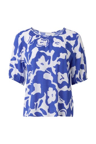 COMMA, Blusenshirt 55B5_royalblau