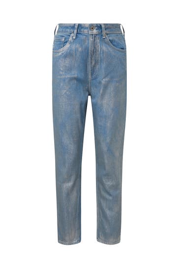 QS BY S.OLIVER Jeans MOM 93Z1_silber Tapered