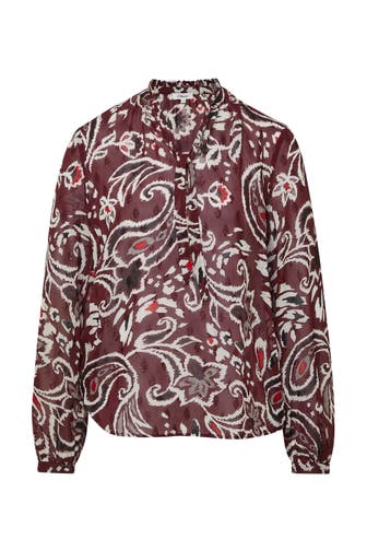 S.OLIVER Casual-Bluse 39A2_bordeaux