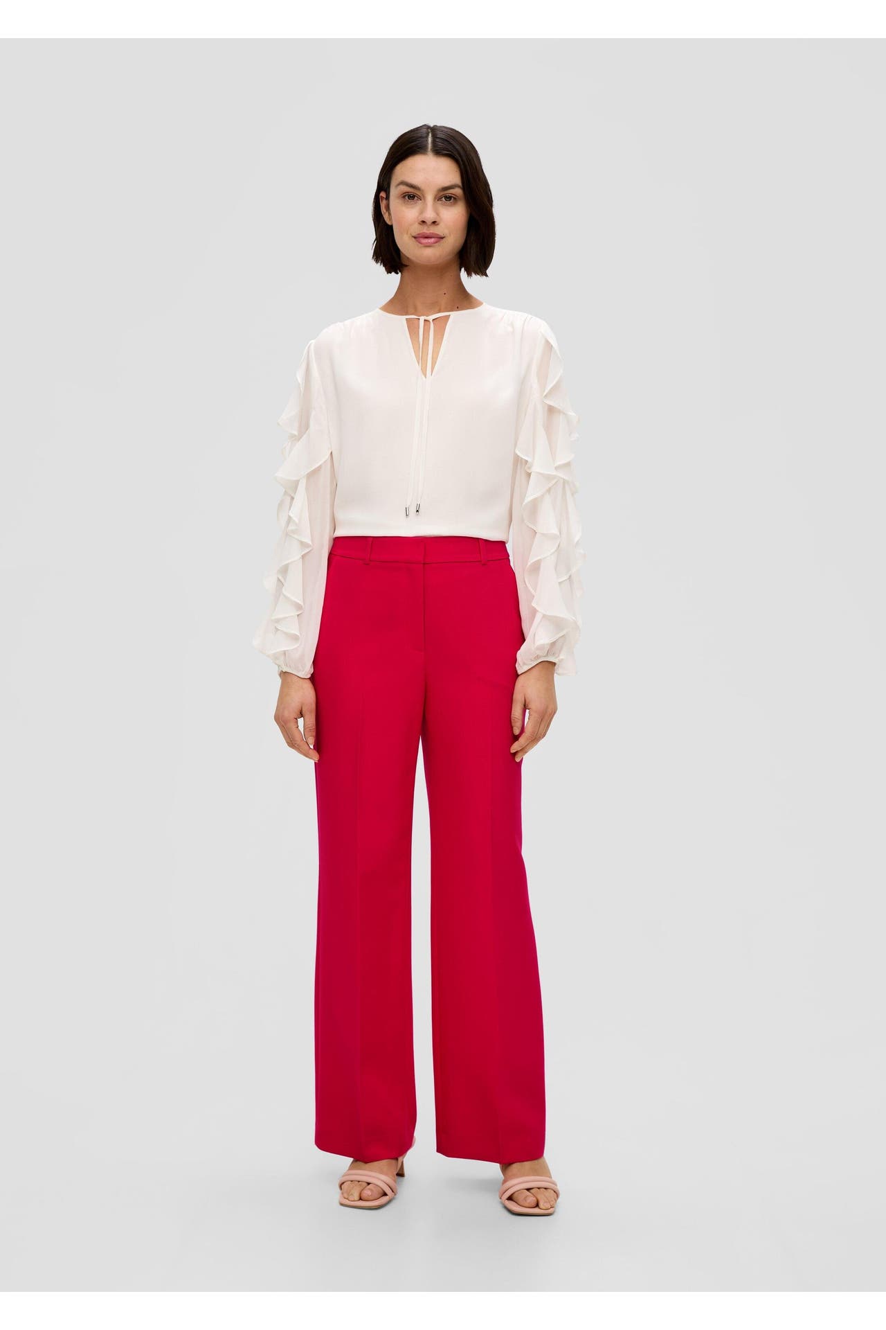 S.OLIVER Stoffhose 4554_pink Wide/ Loose Fit, Bild 1